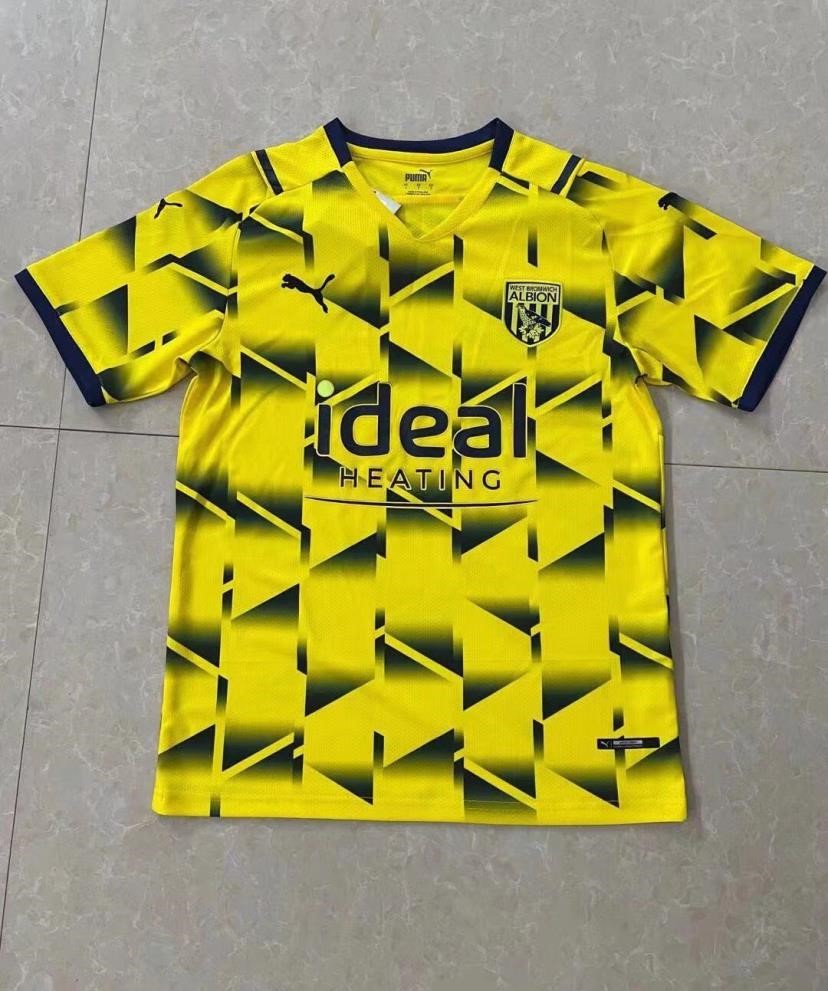 AAA Quality West Bromwich Albion 21/22 Third Yellow Jersey